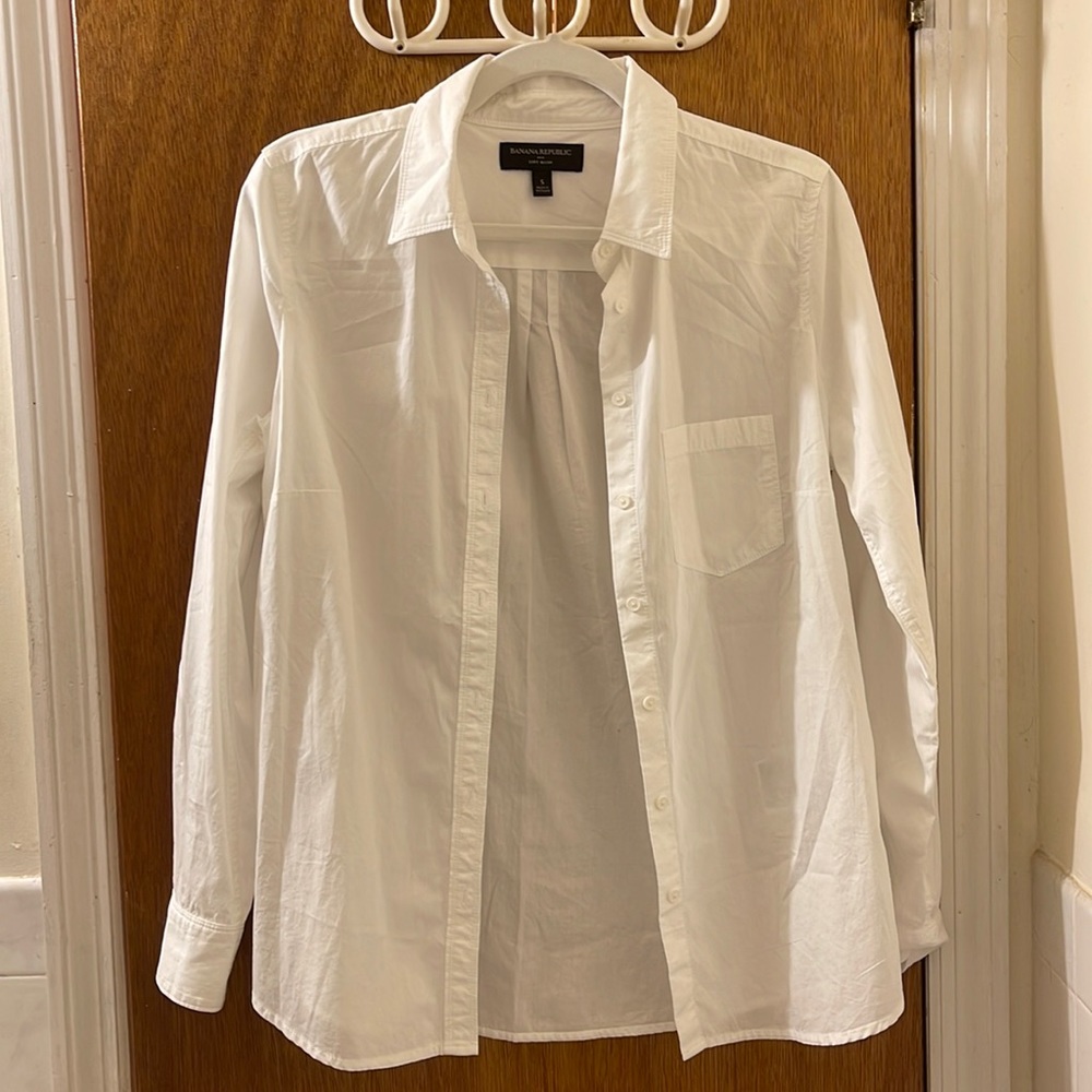 Banana Republic White Dress Shirt